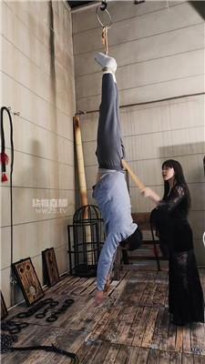 【暴躁七七】双S-吊绑重度虐打-滴蜡 JS260222-6